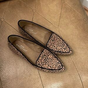 new directions Leopard Flats Size 6